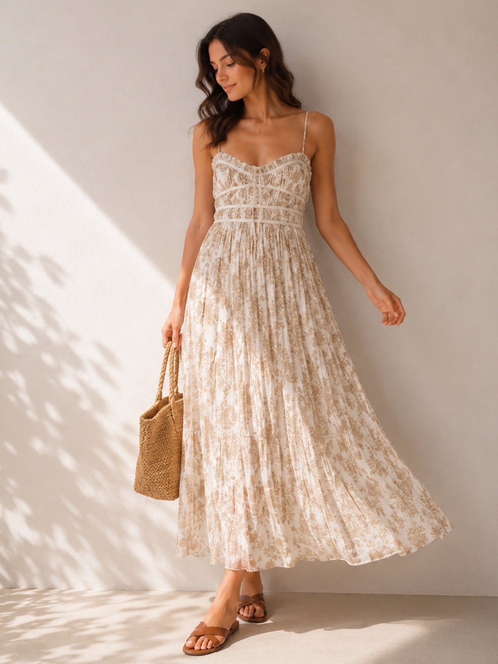 🎉LAST‎ CHANCE 🎉Free People Charlie Bustier Slip Maxi Dress
